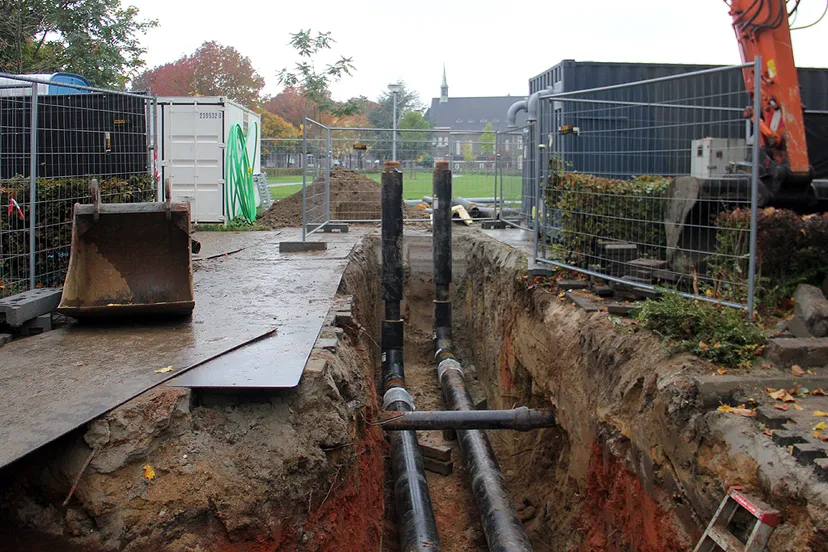 het groene net tijdelijke warmtecentrale op overhovenerstraat