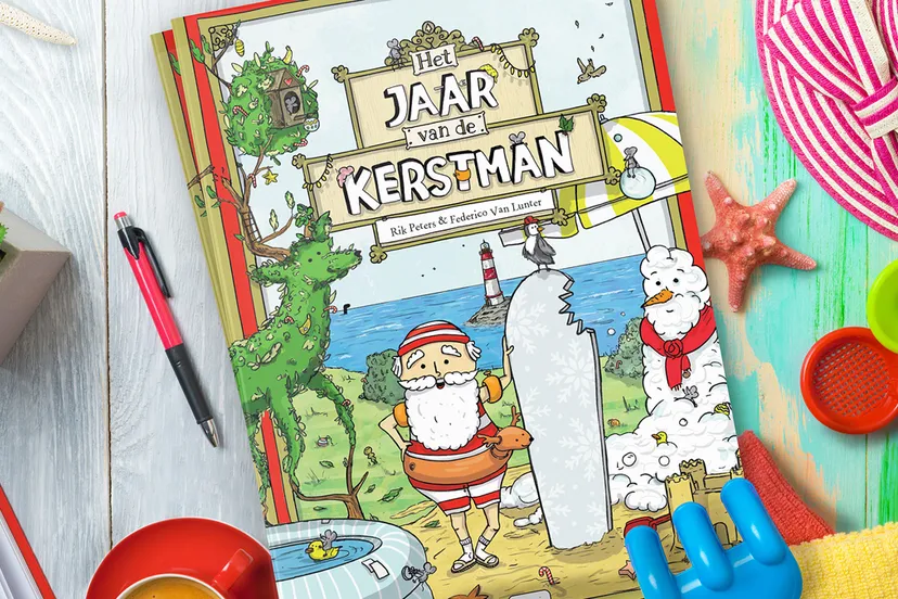 het jaar van de kerstmanhjvdk foto