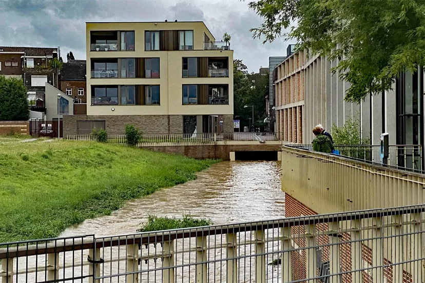 hoog water keutelbeek
