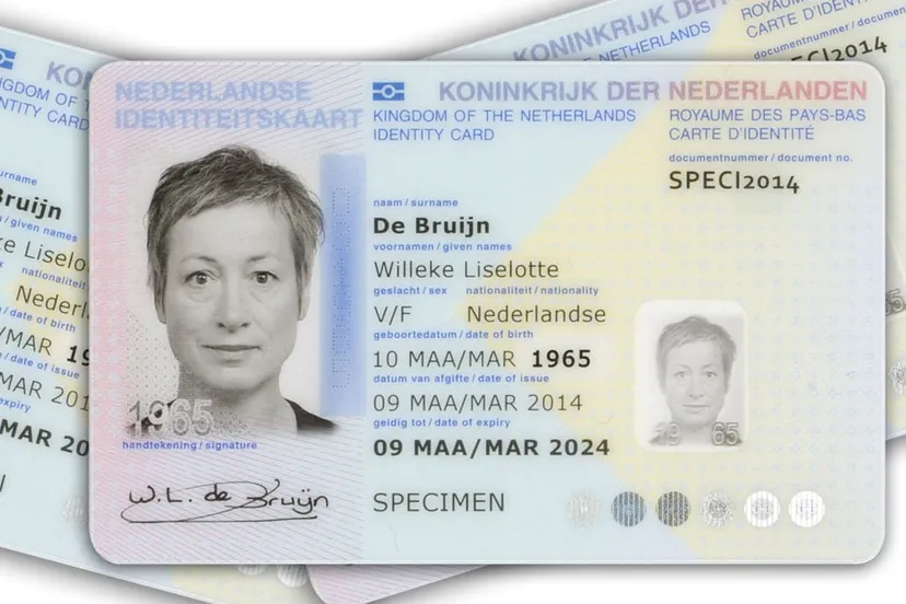 identiteitsbewijs specimen