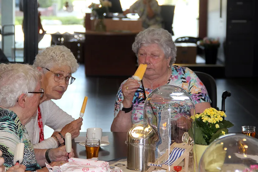 ijsjes voor bewoners hoogstaete