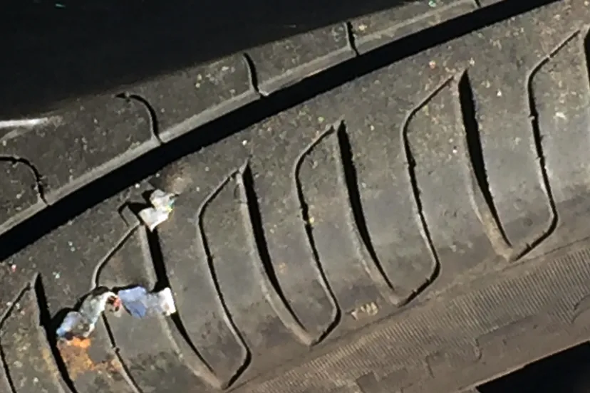 ijzersnippers in band