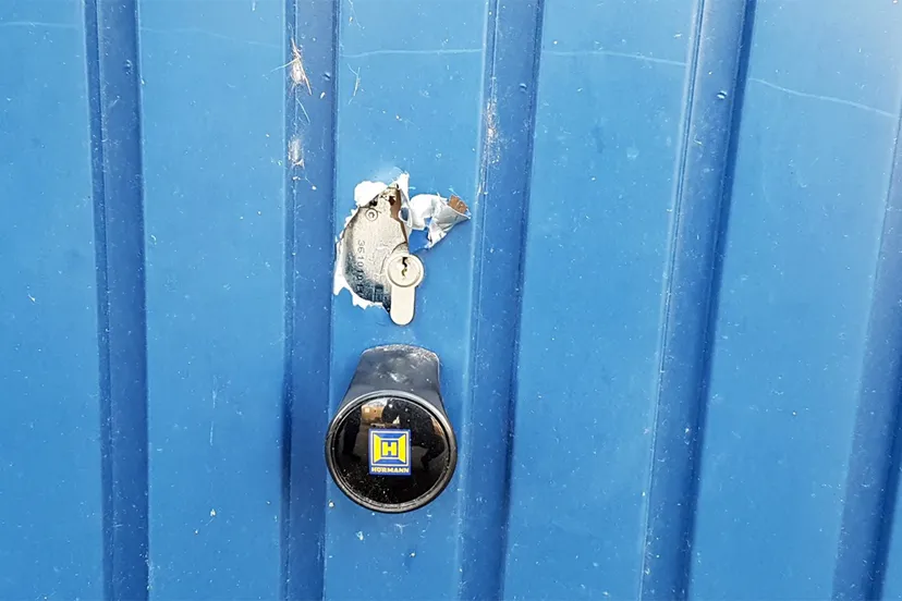 inbraak garageboxen geleen 21 22 januari