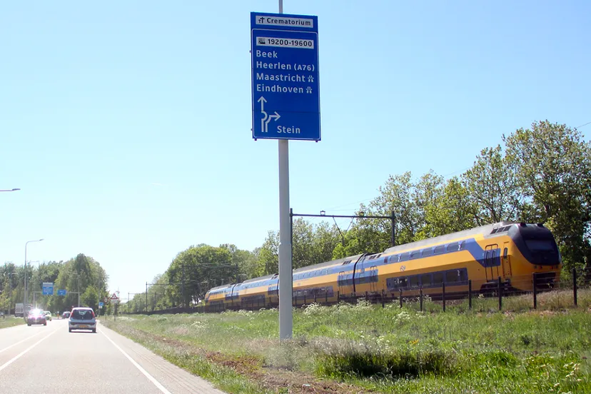 intercity ns langs westelijke randweg