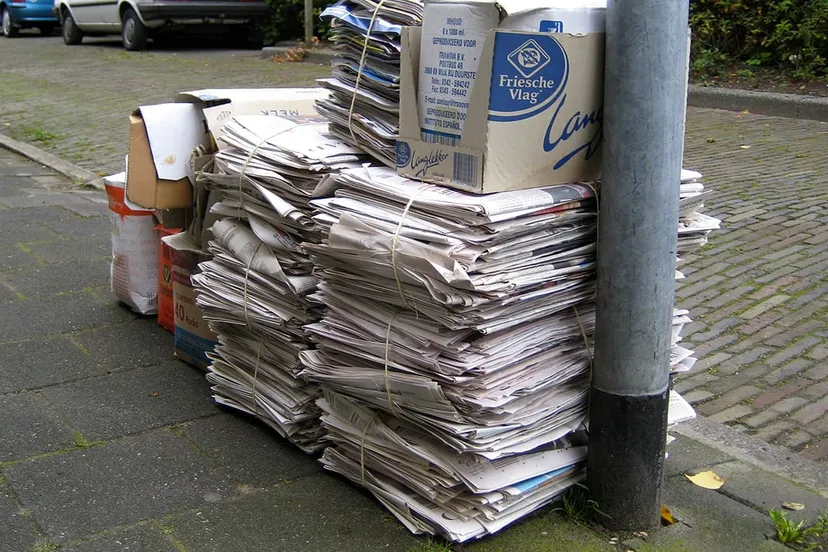 inzameling oud papier rwm