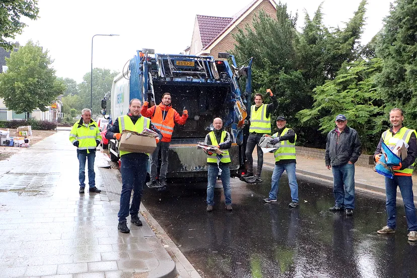 inzamelingsploegen de narre statiefoto