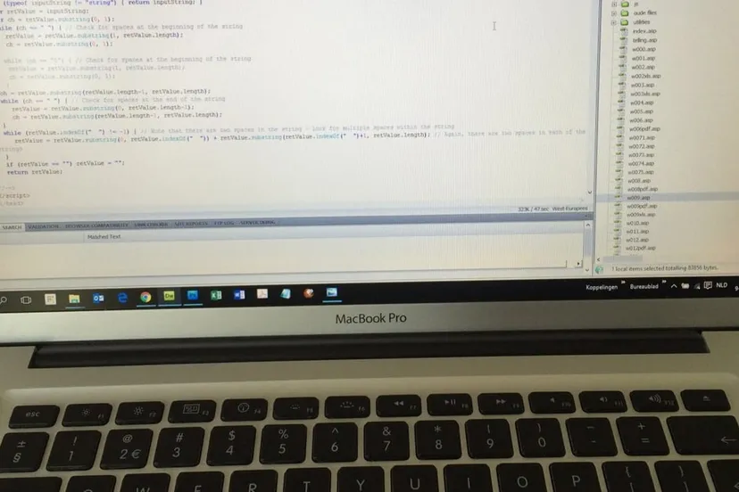 it sector tarieven computerscherm javascript
