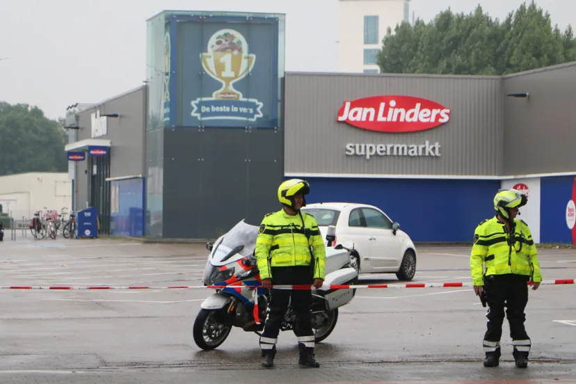 jan linders en lidl afgegrendeld na melding gaslucht