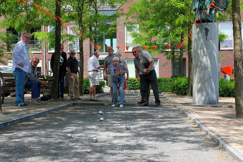 jeu de boules in buchten