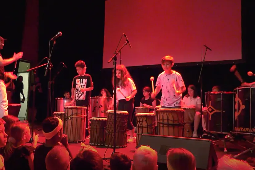 jeugdmuziekfestival bij de domijnen