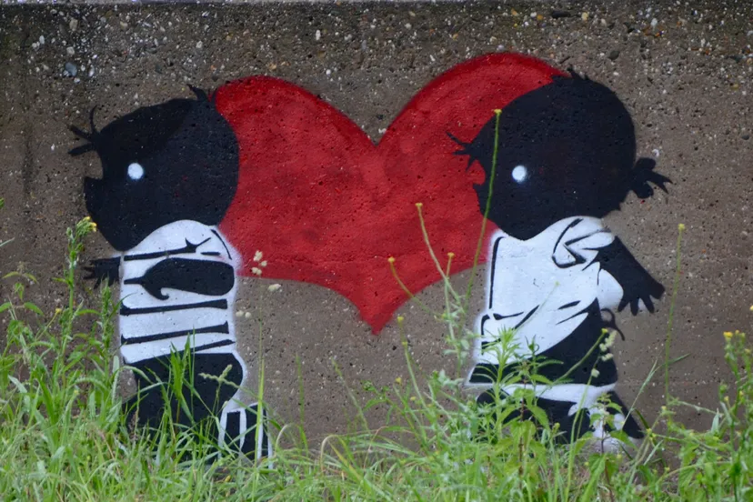 jip en janneke muurschildering in rotterdam