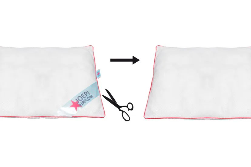 joepi airflow kussen veiligheidswaarschuwing