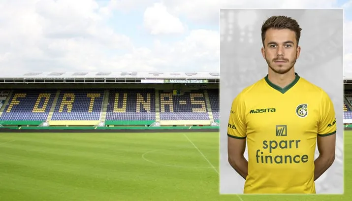 jorrit smeets stadion fortuna sittard oosttribune