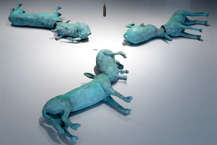 joseph sassoon semah yakneha z 1983 brons schietlood en draad