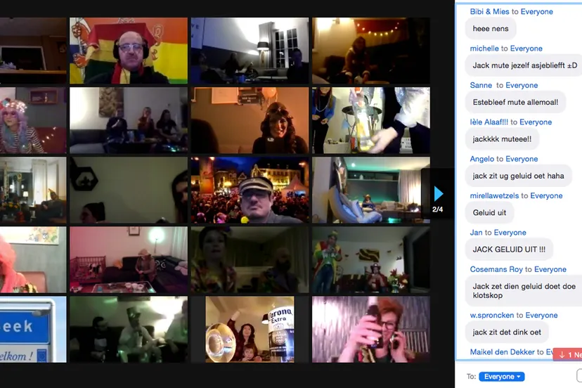 kamer kanon via zoom