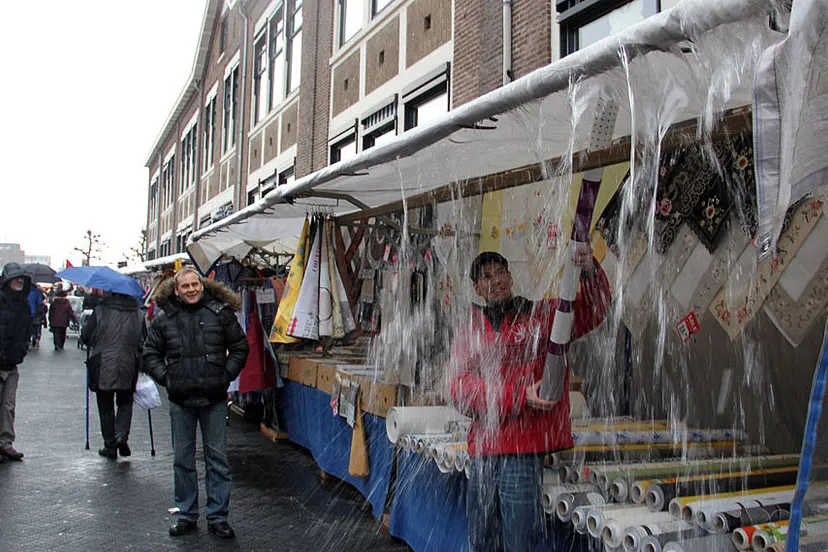 kans op een natte sint joep
