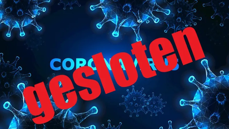 kasteelpark gesloten wegens coronacrisis