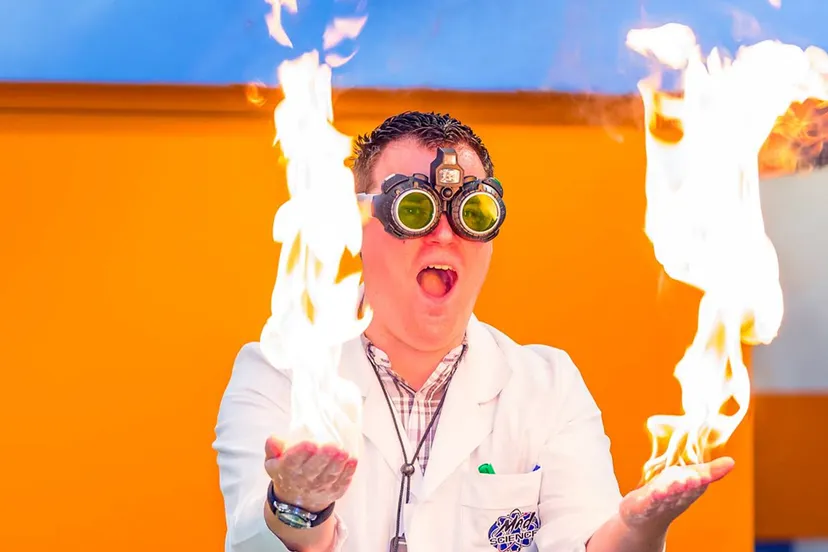kasteelpark oertijd mad science