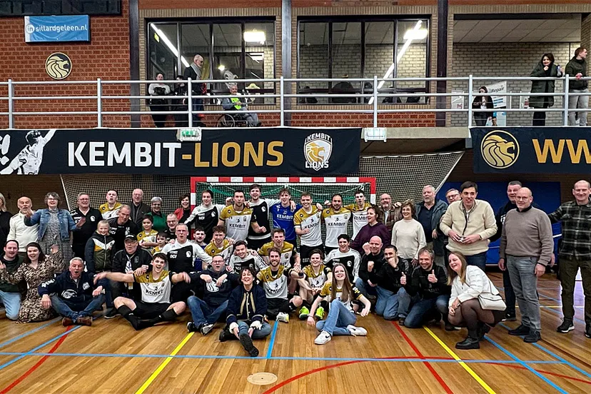 kembit lions na zege op volendam februari 2024