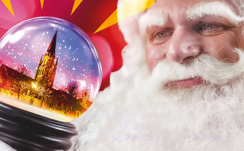 kerstman naar sittard
