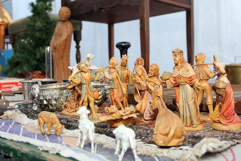 kerstmarkt in geleen kerststal