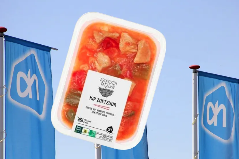 kip zoetzuur vlaggen albert heijn