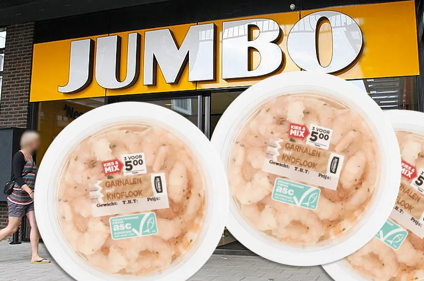 knoflookgarnalen jterugroepactie listeria jumbo entree supermarkt