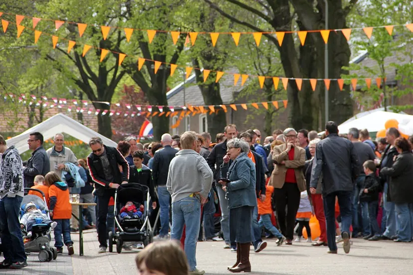koningsdag in de lijsterstraat kluis geleen