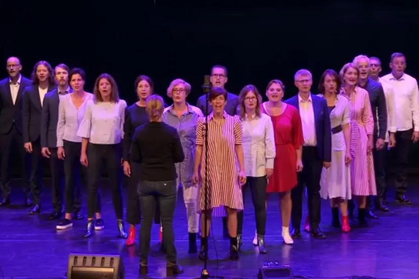 koor fusion tijdens nederlands koorfestival 1