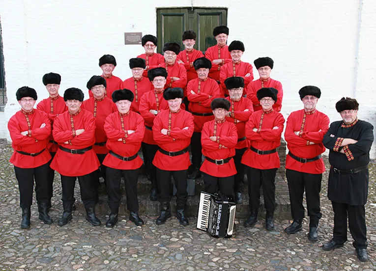 kozakkenkoor naar slaviuskerkje limbricht