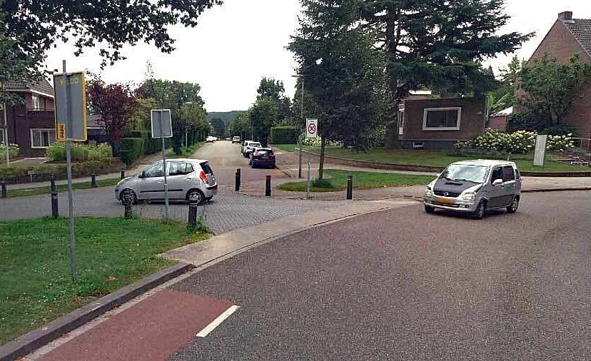 kruising kluis vondellaan irenelaan kummenaedstraat geleen