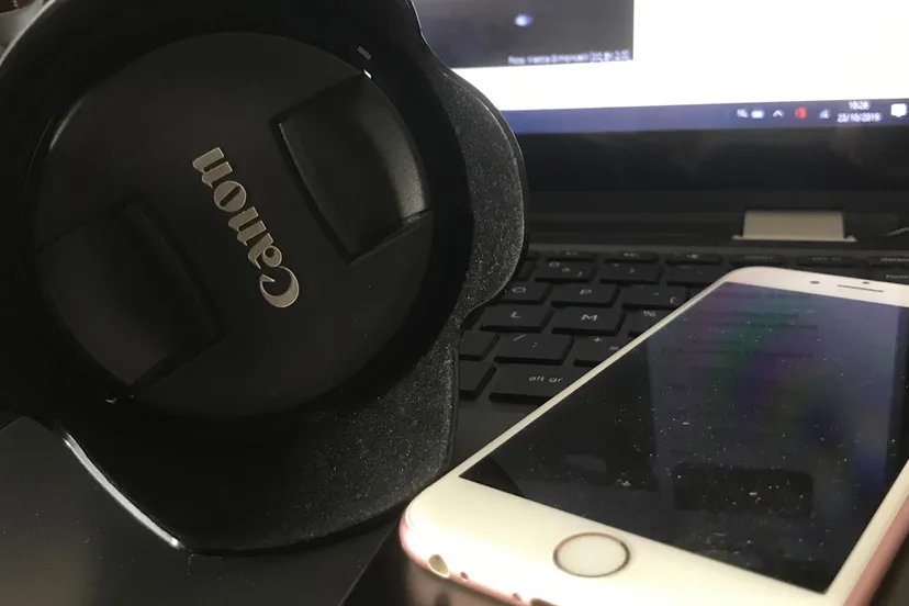 laptop camera telefoon