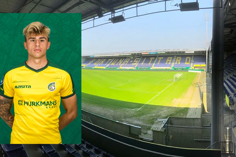 lazaros rota stadion fortuna sittard vanuit zuidwesthoek