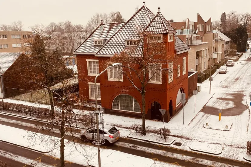 lichte sneeuwval en gladheid in sittard 2022