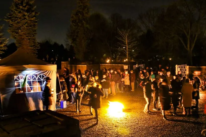 lichtjesavond begraafplaats lahrstraat 2020