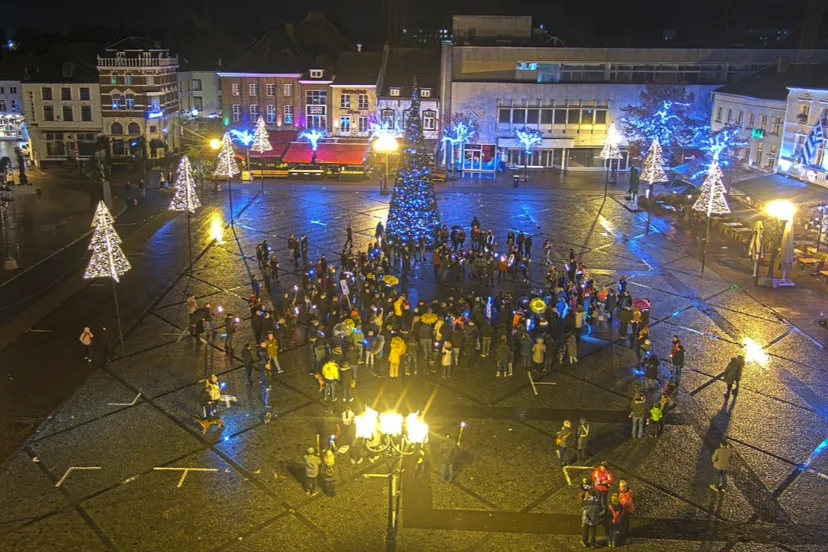 lichtjestocht voor vrijheid