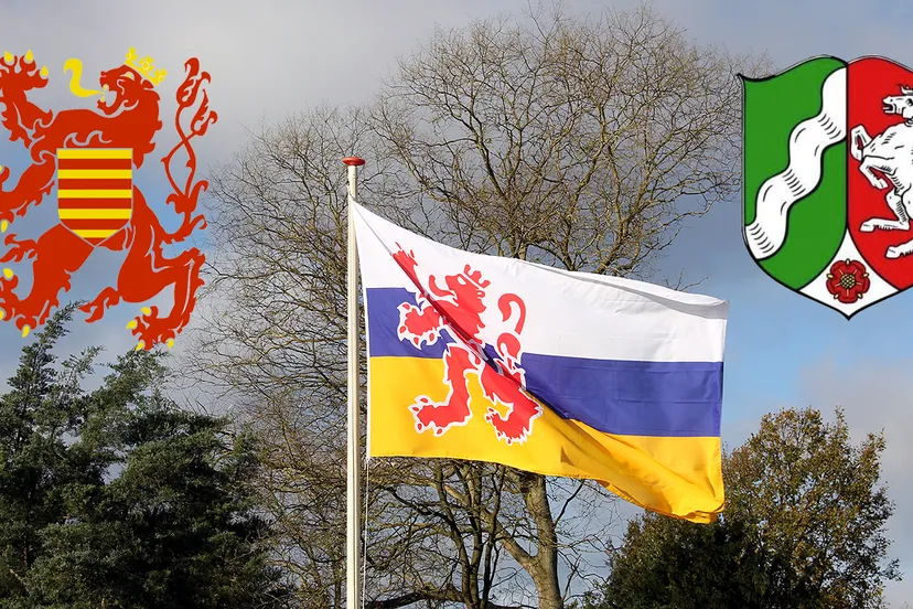 limburgse vlag belgisch limburgse leeuw wapen nordrhein westfalen