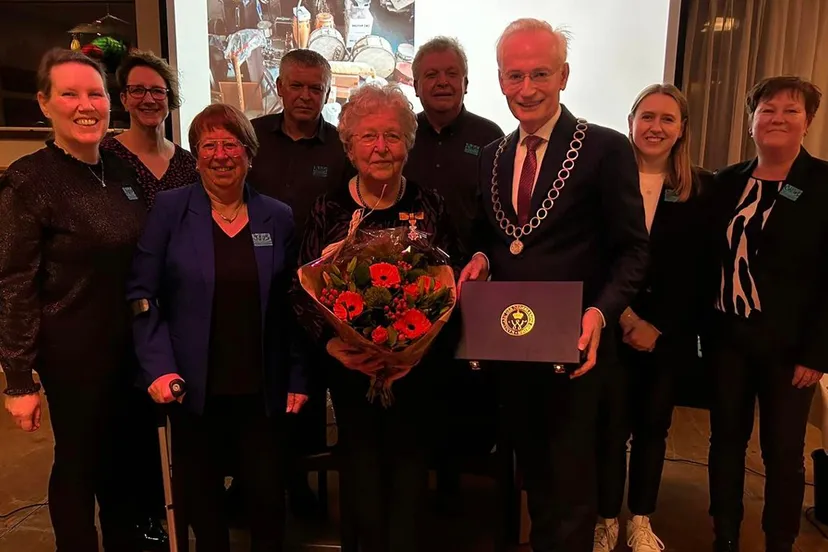 lintje voor mevrouw knops verjans uit guttecoven