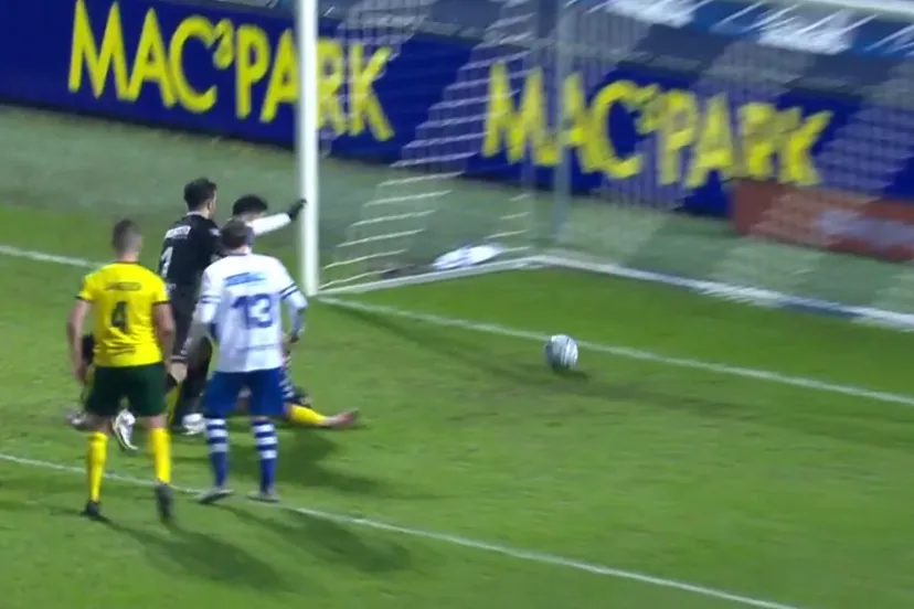 lonwijke scoort voor fortuna sittard tegen pec