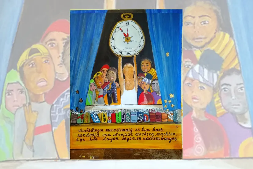 lopend vuurtje voor vluchtelingen