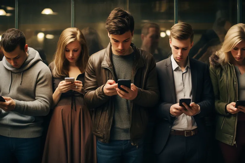 lost smartphones social media obsession ignoring real world