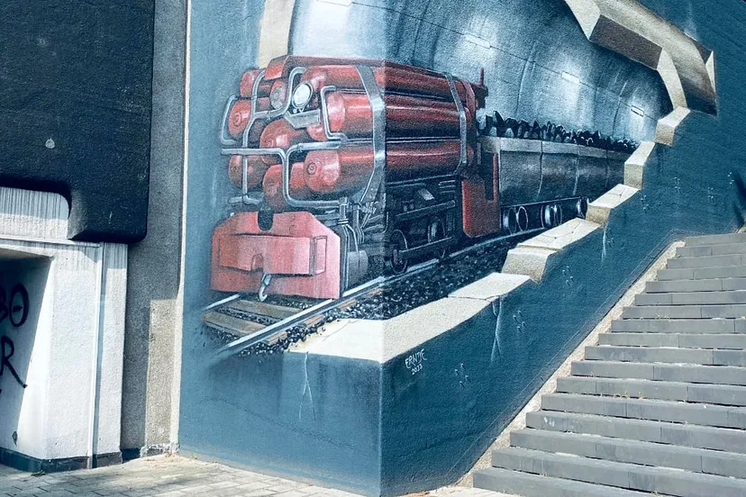 luchtdruktrein erwtje