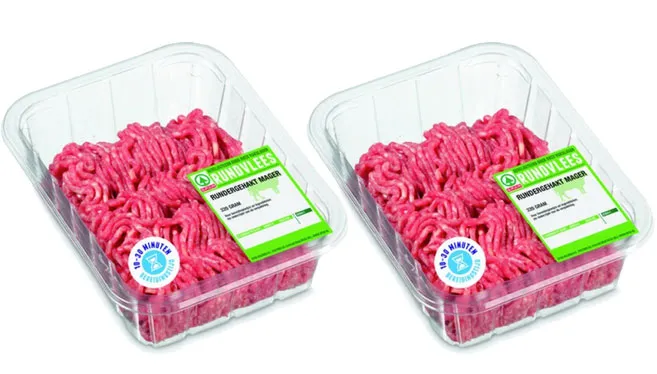 mager rundergehakt spar stec