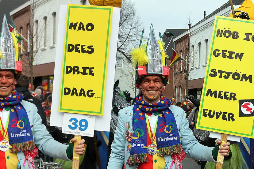martijn van helvert in de carnavalsoptocht 2017