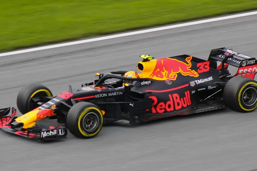 max verstappen op circuit in oostenrijk in 2018