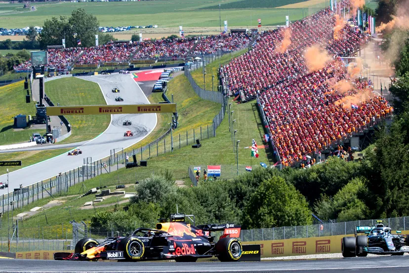 max verstappen op red bull ring in 2019 getty images red byull content pool