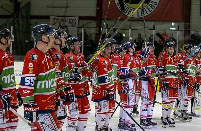 microz eaters op het ijs in glanerbrook