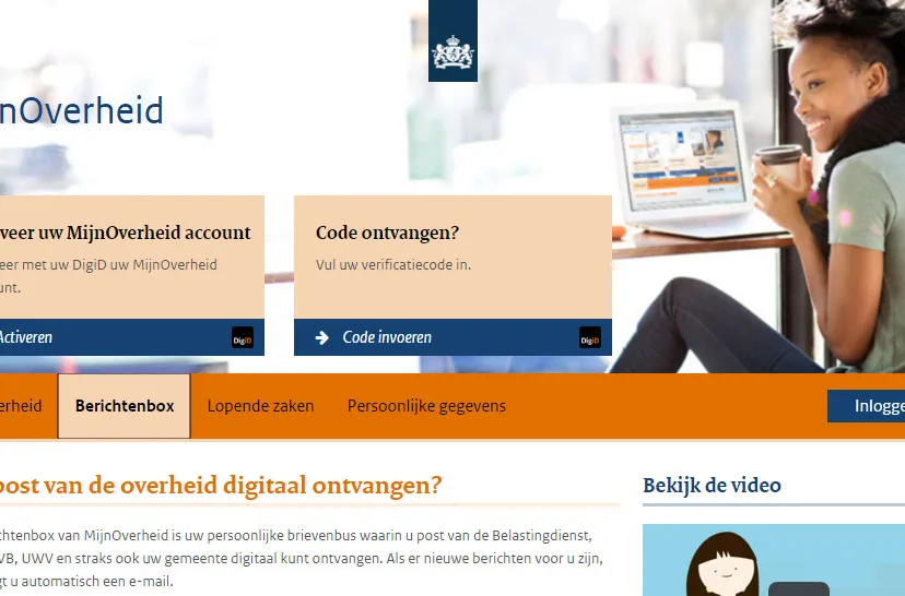 mijnoverheid berichtenbox