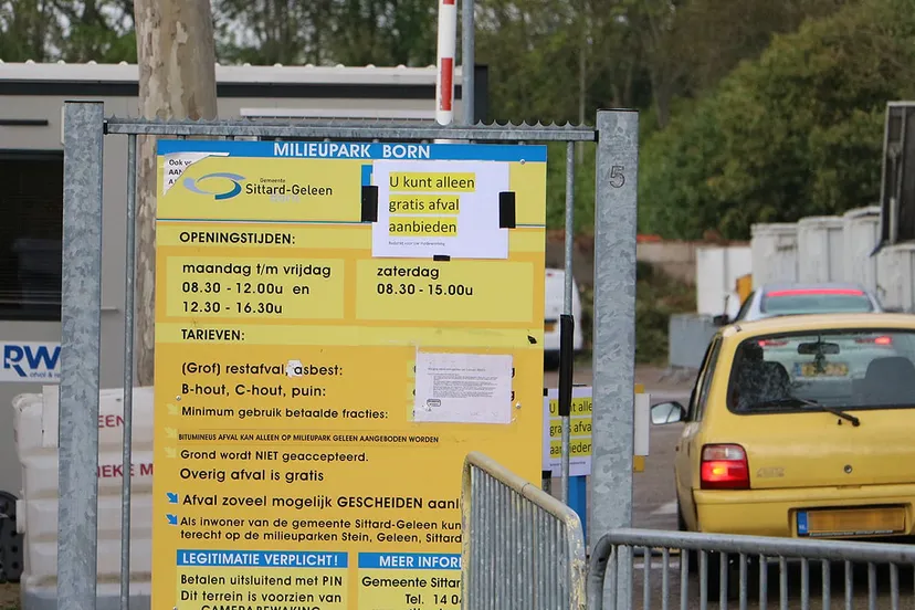 milieupark born 20200418 coronacrisis