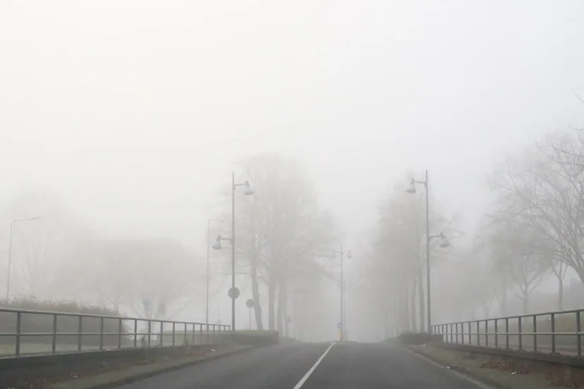 mist op nieuwjaarsdag 2020